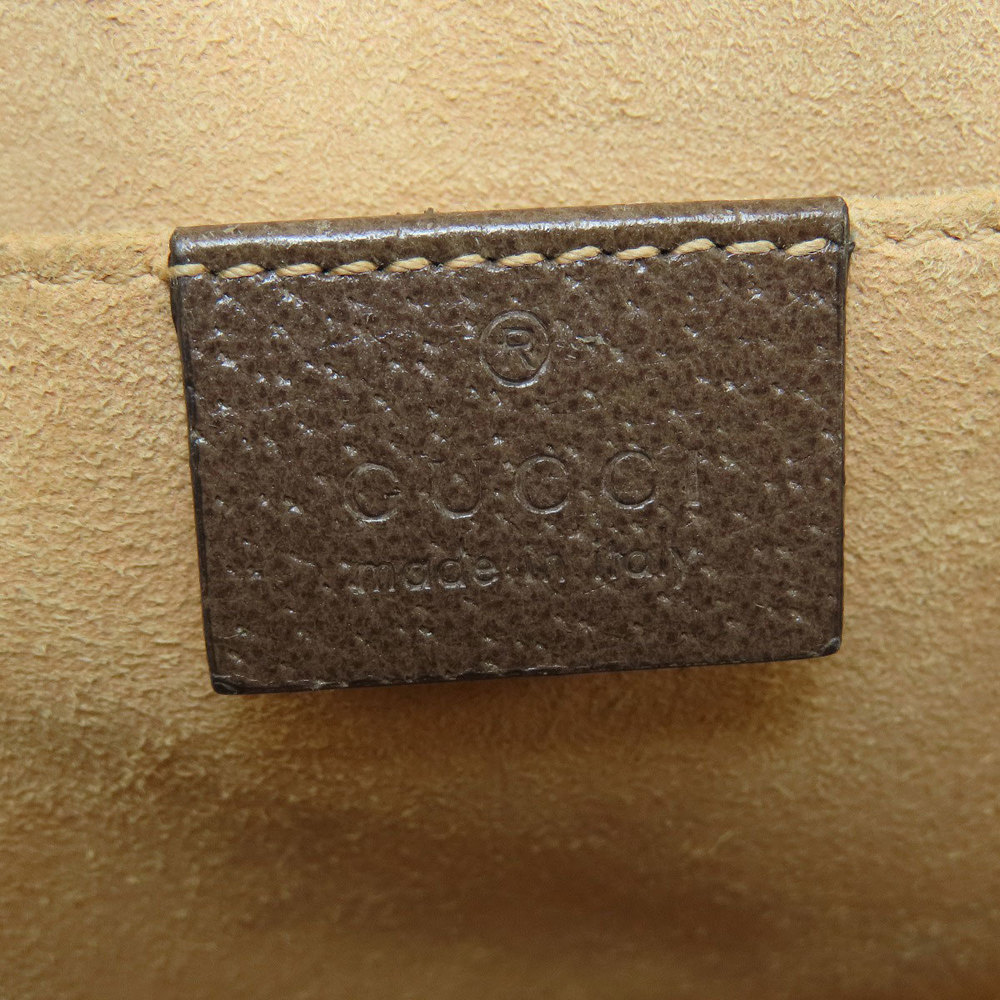 Gucci Ophidia GG 2way Handbag PVC Leather Brown - Picture 6 of 9